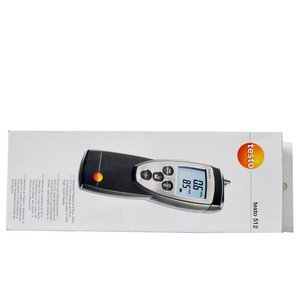 เครื่องวัดความดันต่างกันแบบไมโคร Testo512 ความแม่นยำสูง ผลิตในเยอรมนี พร้อมเกจวัดความเร็วลม - Product Image 2