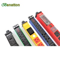Interrupteur aérien Banatton 3p 63a, prise PDU robuste, rack américain, 12 voies, triphasé PDU