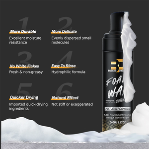 Créez vos propres produits entiers Marque privée <span class=keywords><strong>Mousse</strong></span> riche non aqueuse pour hommes <span class=keywords><strong>Mousse</strong></span> coiffante Cire <span class=keywords><strong>mousse</strong></span> pour boucles sèches - Product Image 2