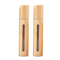 Botol bola bambu 10ml parfum minyak esensial botol bambu