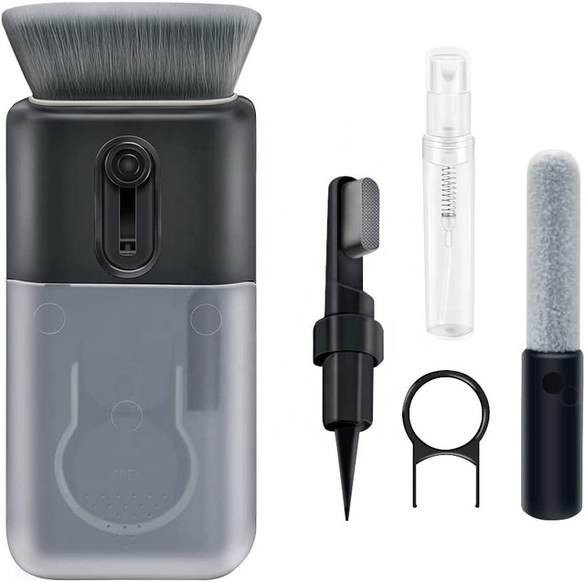 Keyboard Cleaning Kit Phone Port Cleaning Kit With Keyboard Brush Multi-Function Cleaner Kit Brush for Wireless Earphones Case 6