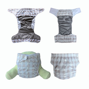 Échantillon Gratuit Usine – <span class=keywords><strong>Couche</strong></span> <span class=keywords><strong>Lavable</strong></span> Réutilisable et Imperméable pour Bébé – Culotte d'Apprentissage à Une Poche – Taille NB - Product Image 2