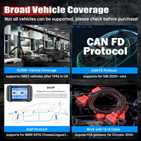 Máquina de diagnóstico de escáner XTOOL D8S OBD2 para automóviles con herramienta de coche de Control bidireccional de escaneo de topología