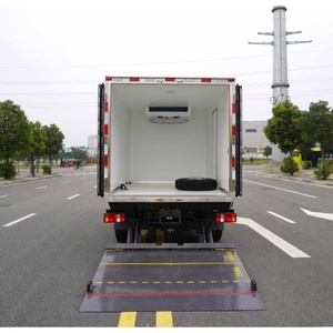 Camión Refrigerado Diésel Nuevo de Exportación Más Vendido, Manual, Sinotruk, Doble Cabina, Dirección Izquierda/Derecha para Transporte de Alimentos Congelados - Product Image 5