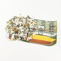 Couronne gagner personnalisé détournement enduit embout papier Tube boîte cylindre boîtes en carton sertissage rond Type boîte de rangement pour scie Puzzle