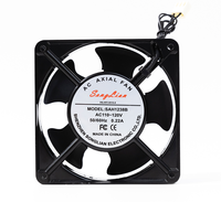 Ventilateur axial AC 12038, 120x120x38mm, 110V 220V, roulement à billes, pales en plastique, ventilateur de refroidissement industriel pour armoire d'alimentation