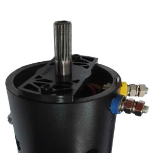 <b>Dc</b> Brushed <b>Motor</b> 130mm Frame Series Wound Waterproof 12V High Torque Winch <b>Motor</b> Flange Mount 300 Rpm For Mechanical Equipment - Product Image 2