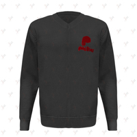 Personnalisé Hommes Coton Jacquard Lettre Pull Baseball Tricoté Col V Manches Longues Chandails Hommes Domicile Joueur Tricot Jersey Chandail