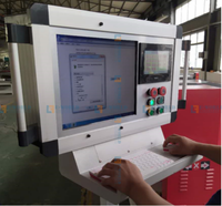 EWORLD Machine de découpe de verre automatique populaire pour portes et fenêtres, Table de découpe de verre CNC, Moteur 15KW 220V/380V