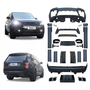 Kit di Conversione <span class=keywords><strong>Carrozzeria</strong></span> Stile SVO per Range Rover Sport Vogue 2018-2020, Set Paraurti Anteriore e Posteriore, Parti Auto - Product Image 1