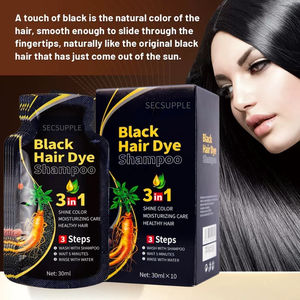 كيس جل عضوي من OEM 3 في 1 مع زيت الأرغان الأبيض وغطاء الجينسنغ النباتي للشعر الأسود - Product Image 4