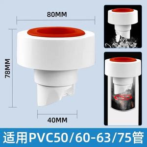 Tapón de sellado a prueba de olores para tubería de drenaje, anti-reflujo, para fregadero de cocina, encimera, material ABS, tipo elevable, diseño minimalista - Product Image 5