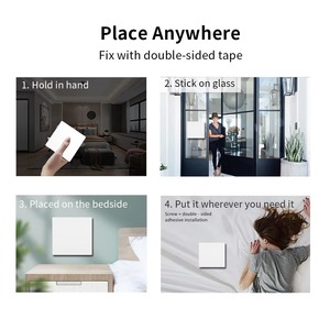 Không dây 110V/<span class=keywords><strong>220V</strong></span> nhà thông minh điều khiển ánh sáng chuyển đổi mô-đun thân thiện với môi trường động năng an ninh báo động kích hoạt tối đa 10A hiện tại - Product Image 4