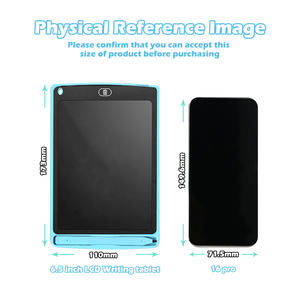 Venta caliente bajo precio niños escritura tableta Doodle tablero Macaron Color pizarra electrónica - Product Image 2