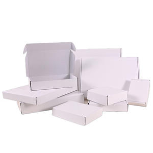 Scatola di spedizione all'ingrosso di E-Commerce in cartone ondulato Kraft marrone ecologico Multi formato per stampa personalizzata - Product Image 4