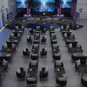 Set di posti a sedere Casual Bubble Cafe giardino divano per alberghi e caffè per ristoranti e caffè tavolo sedia tessitura - Product Image 3