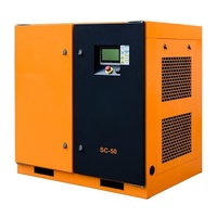 Compresseur à vis industriel PM VSD SC-50 de 37 kW 50 CV, système d'air à économie d'énergie, pour usine, utilisation intensive et fonctionnement continu