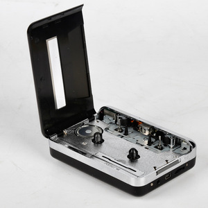 Mini Ultra Slim Retro Cassette Walkman, Auto Reverse, Built-in Stereo <b>Speaker</b>, Cassette to MP3 Converter, <b>USB</b> Supported, ABS She - Product Image 6