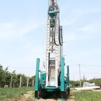 Foreuse hydraulique sur chenilles pour puits d'eau et forages miniers 260m/360m/460m/560m