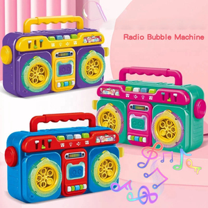 New Trending Toys <b>Bubble</b> <b>Machine</b> Radio Design Automatic <b>Bubble</b> Blower for Kids Summer Outdoor Playing <b>Bubble</b> with Music Light - Product Image 6