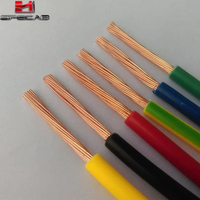 Câble électrique harmonisé basse tension H07V-K, diverses sections transversales, 10 mm, pour installation en conduit intérieur