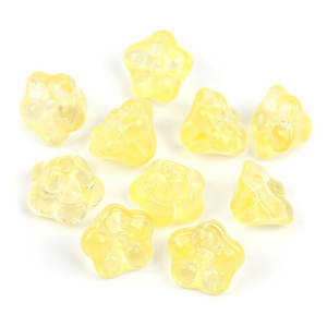 Moda cambio Gradual esmaltado niebla flor Acrílico cuentas sueltas chino Morning Glory accesorios fabricación de joyas - Product Image 5