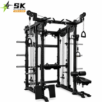 Máquina de entrenamiento funcional con pin de carga SK, máquina de cable de doble pila de pesas, máquina Smith, rack de sentadillas, máquinas de gimnasio, equipo de fitness comercial profesional