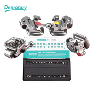 Soins bucco-dentaires, brackets auto-ligaturants actifs Denrotary avec design à clip à ressort pour un contrôle précis du couple, appareils orthodontiques - Product Image 4
