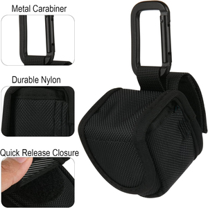 Sac organisateur d'oxymètre de pouls en nylon support de boeuf de pouls couverture portable pochette de transport pour adultes enfants étui d'oxymètre de pouls de voyage - Product Image 3