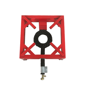 Réchaud à gaz portable en fonte robuste pour l'extérieur, brûleur unique haute puissance, idéal pour le camping, les grillades, la terrasse et la cuisine domestique - Product Image 1