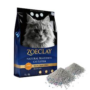 XINGMEI XKCL-T PRO Schnell Klumpendes Umweltfreundliches 99% Staubfreies Geruchskontrollierendes Hochabsorbierendes Graues Zerkleinertes Bentonit-Katzenstreu 5KG - Product Image 1