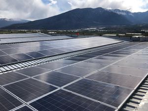 Tuiles de toit solaires modernes de haute qualité en gros d'usine, système d'alimentation photovoltaïque, marque OEM, taille personnalisée, charge de vent 60m/s, 3KN/m - Product Image 6