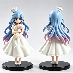 Figurines d'anime chibi originales personnalisées, modèle de collection de fille en tenue de marin, jouet en gros, décoration de bureau, cadeau pour les amateurs d'anime - Product Image 2