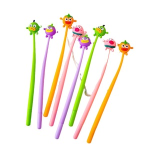 Fabricant en gros mignon <span class=keywords><strong>chat</strong></span> astronaute balançoire secouer stylo série dessin animé en plastique souple stylo papeterie cadeaux stylo de noël - Product Image 5