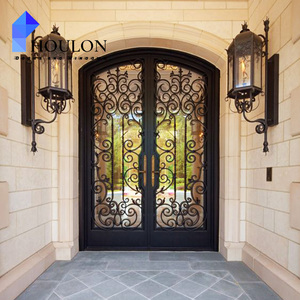 Centros de Retiro de Bienestar, Puerta de Hierro Forjado, Puerta de Entrada Tranquila Inspirada en el Zen - Product Image 6