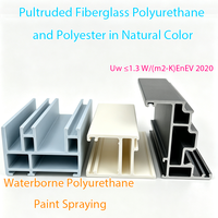 Fournisseur de fenêtres en polyuréthane, fenêtre coulissante en polyuréthane, bonne étanchéité, économie d'énergie, fenêtre en PU pour la construction résidentielle
