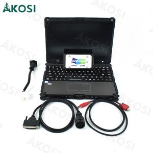 Analyseur de moteur pour engins de construction Doosan UVIM DMS-5, chariot élévateur, excavatrice, diagnostic du système hydraulique EOL + ordinateur portable Getac V110 - Product Image 6