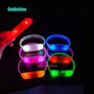 Aanpasbare Gekleurde Plastic Led Festival Polsba Lichtgevende Evenement Armbanden Voor Mannen Vrouwen Mexicaanse Heren Gezangen Promotieartikel - Product Image 6