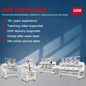 Bán buôn máy vi tính T-Shirt thêu máy Bốn đầu thêu máy tính T-Shirt thêu máy - Product Image 2