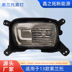 ชุดไฟตัดหมอกหน้า Kia รุ่น 92201-2P5002P501 สำหรับ Sorento ปี 2013-2015 อะไหล่ทดแทน วัสดุอะคริลิก - Product Image 5