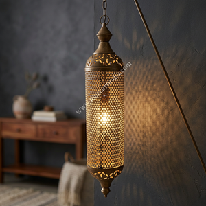 Lámpara de Pared de Cristal Creativa, Estilo Marroquí, Lámpara Colgante de Vidrio, Luz Ambiental Cálida para Pasillo, Hotel, Bar - Product Image 3