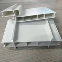 Perfil de PVC de Bajo Precio, Extrusión de Plástico, Funcionamiento Suave, Perfiles de Plástico Extruidos de PVC/ABS/PC