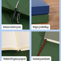 Coffrets Cadeaux de Luxe Personnalisés, Carnets et Agendas A5 en Cuir, Ensembles Cadeaux Promotionnels pour Entreprise, Carnet avec Stylo