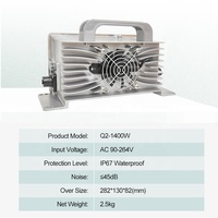 Chargeur de batterie embarqué OBC pour moto électrique 24V NCM LFP LiFePo4 au plomb-acide, certifié CE/FCC, IP66, pour scooter