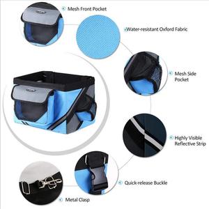 Panier de vélo pliable <span class=keywords><strong>pour</strong></span> petits animaux domestiques, chat, <span class=keywords><strong>chien</strong></span>, paniers de vélo, guidon de vélo, panier avant, petit transporteur <span class=keywords><strong>pour</strong></span> chat, <span class=keywords><strong>chien</strong></span>, <span class=keywords><strong>pour</strong></span> les voyages, les courses - Product Image 3