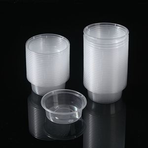 Emballage jetable écologique en plastique PP sans BPA, petit format S, pour la restauration rapide, les sauces et les confitures - Product Image 3