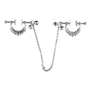 QKKQ BDSM Bondage des seins, pinces à tétons en chaîne d'acier, pinces à tétons en métal lourd respectueuses de la peau, lingerie sexy, jouets sexuels pour couples - Product Image 4
