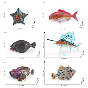 Mô Phỏng Đại Dương Động Vật Bức Tượng Đặt Cá Sao Biển Cá Thuyền Sinh Vật Biển Máy Tính Để Bàn Trang Trí Nội Thất Học Tập Đồ Chơi - Product Image 3