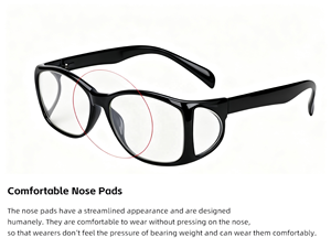 <span class=keywords><strong>Gafas</strong></span> Protectoras de Rayos X con Protección Lateral para Radiología, Sala de Cateterismo Intervencionista y Uso Dental - Product Image 3