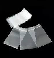 Sachet Doypack PE transparent de haute qualité, refermable à fermeture éclair, recyclable, avec logo personnalisé, pour emballage de sucre